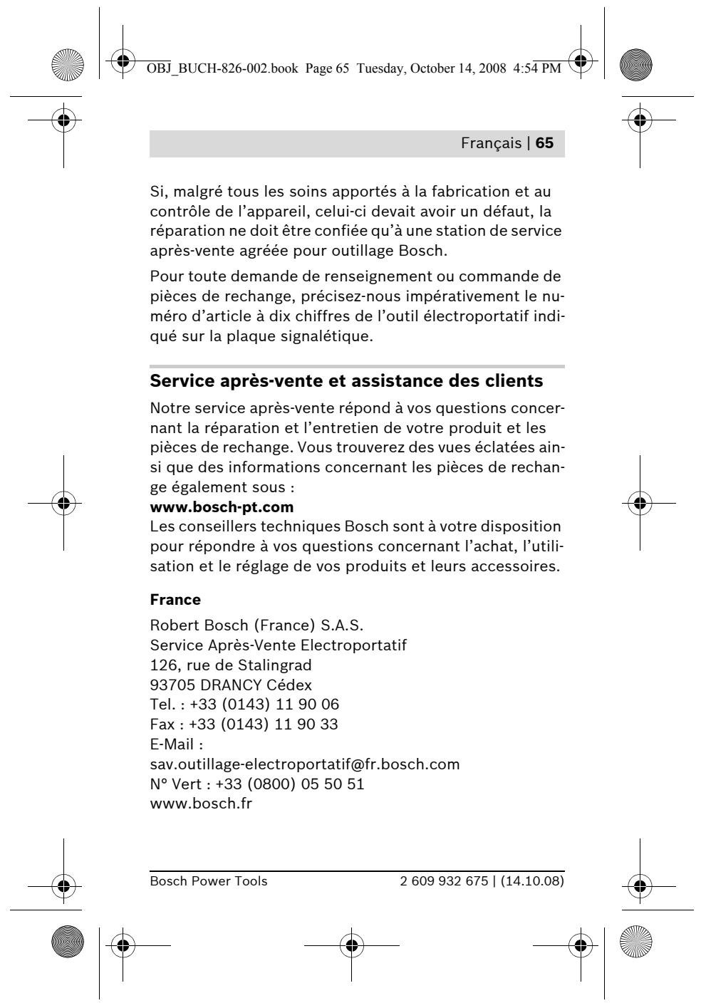 BOSCH IXO - Nettoyage et entretien - 10