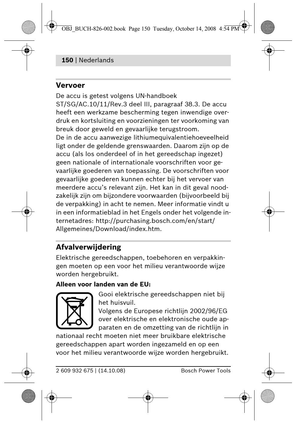 BOSCH IXO - Onderhoud en reiniging - 11