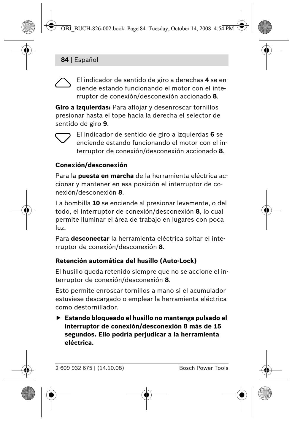 BOSCH IXO - Descripción del funciona - 26