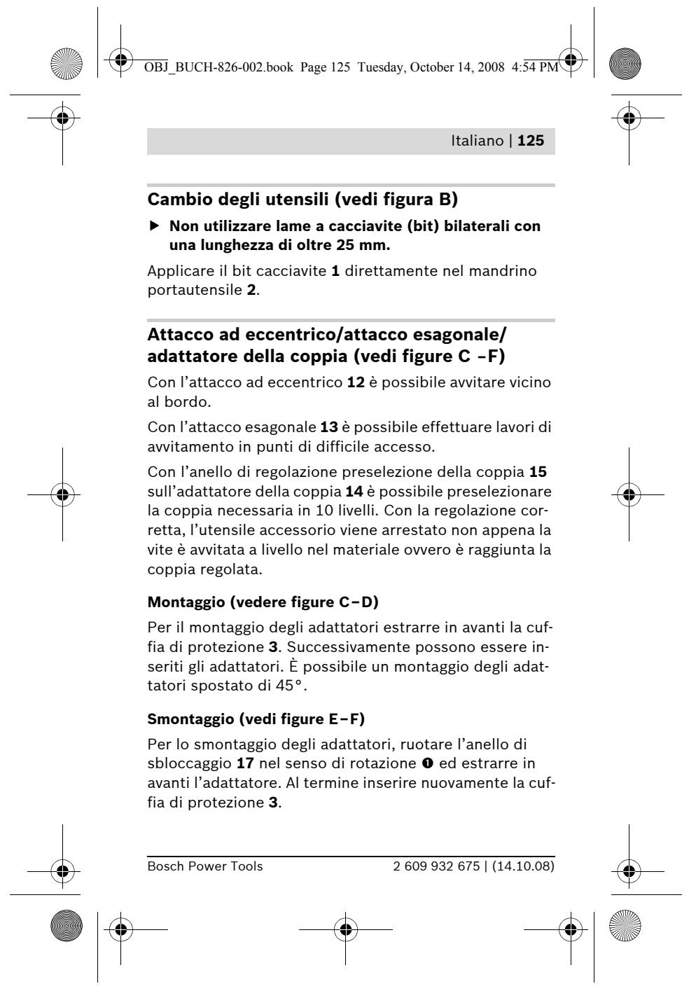 BOSCH IXO - ATTENZIONE - 11
