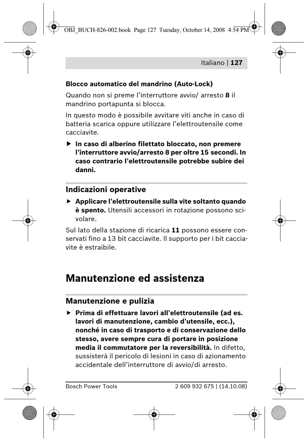 BOSCH IXO - ATTENZIONE - 13