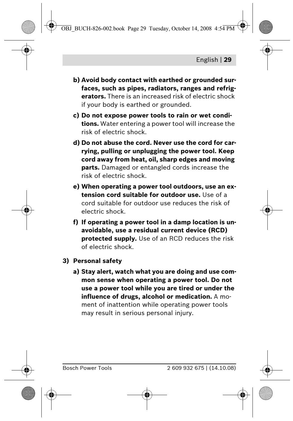 BOSCH IXO - General Power Tool SafetyWarnings - 10