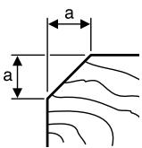 BOSCH PHO 3100 - Kanten anfasen (siehe Bild H) - 1