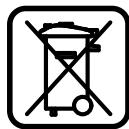 BOSCH PSM 160A - Elimination des déchets - 1