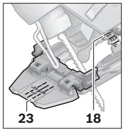 BOSCH PST 8000 PEL - Impostazione dell'angolo obliquo (vedi figure D-E) - 2