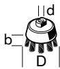 BOSCH PWS 13-125 - Utensili abrasivi ammessi - 3