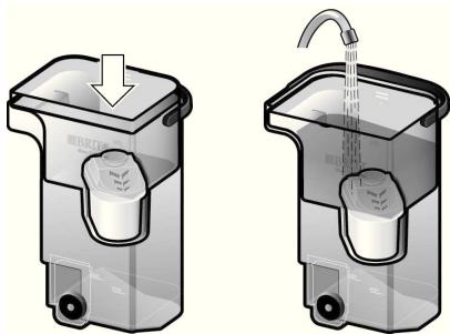 BOSCH THD2021 - FILTRINO - Vorbereiten und Einlagen der BRITA MAXTRA Filterkartusche - 5