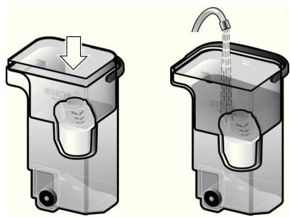 BOSCH THD2021 - FILTRINO - BRITA MAXTRA filterpatroon voorbereiden en aanbrengen - 5