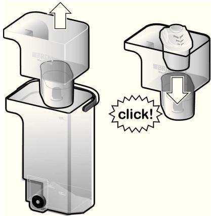 BOSCH THD2021 - FILTRINO - BRITA MAXTRA filterpatroon voorbereiden en aanbrengen - 3