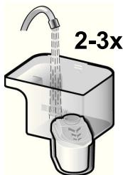 BOSCH THD2021 - FILTRINO - Preparar e colocar o cartucho de filtragem BRITA MAXTRA - 4