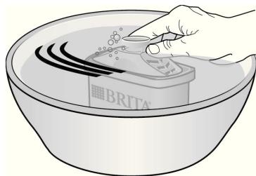 BOSCH THD2021 - FILTRINO - Préparer et insérer la cartouche filtrante BRITA Maxtra - 2