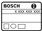 BOSCH UNEO2 - Meaning - 1
