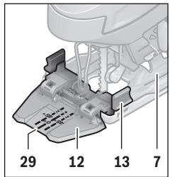 BOSCH PST9500PEL - Controllo della linea di taglio per tagli obliqui (PST 900 PEL/PST 9500 PEL) - 1