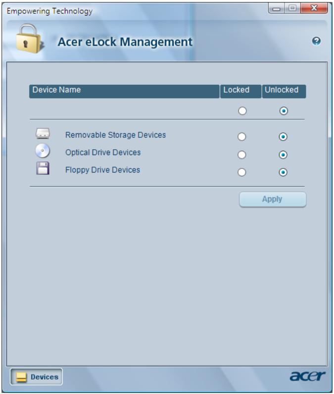 ACER ASPIRE 5610 - Acer eLock Management - 3