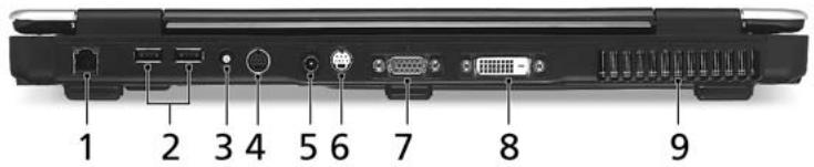 ACER ASPIRE 5610 - Vue arrête - 1