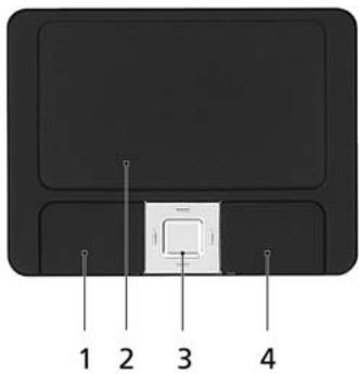 ACER ASPIRE 5610Z - Informations de base du touchpad - 1