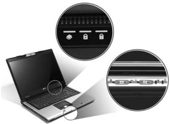 ACER ASPIRE 5610Z - Indicateurs - 1