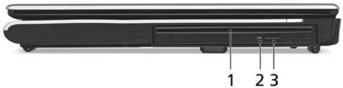 ACER ASPIRE 5610Z - Vue droite - 1
