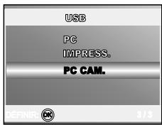 USB PC IMPRESS. PC CAM. RÉFINIR © 3/3