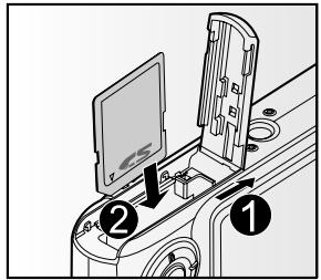 ACER CU-6530 - Insérer la carte mémoire SD - 1
