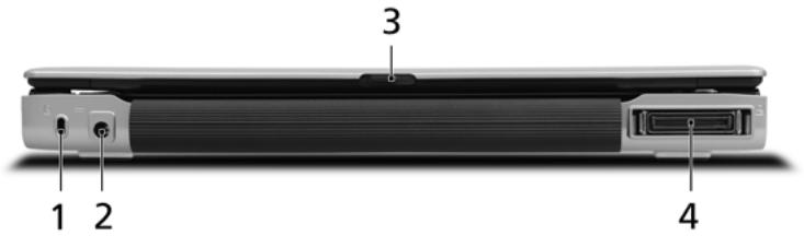 ACER TRAVELMATE-C210 - Vue arrière - 1