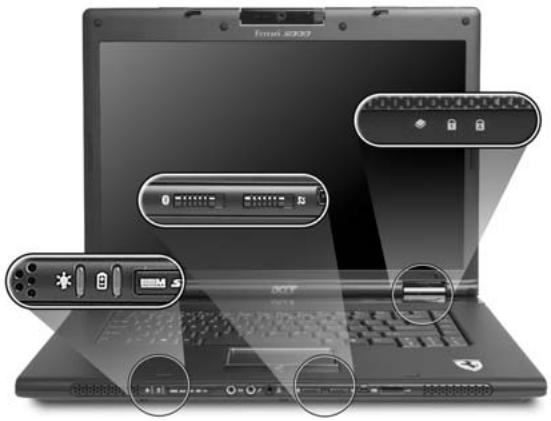 ACER FERRARI 5000 - Indicateurs - 1