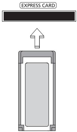 ACER FERRARI 5000 - Insertion d'une expresscard - 1