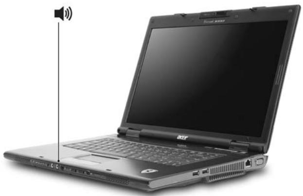 ACER FERRARI 5000 - Utilisation d'un cadenas pour ordinateur - 2