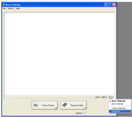 ACER FERRARI 5000 - Pour activer acer visageon: - 1