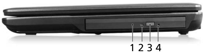 ACER TRAVELMATE 5720 - Vue droite - 1