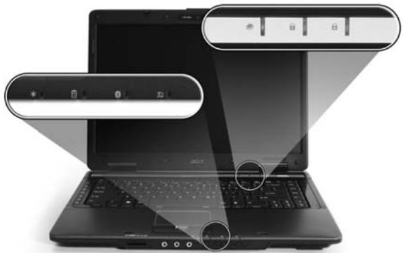 ACER TRAVELMATE 5720 - Indicateurs - 1