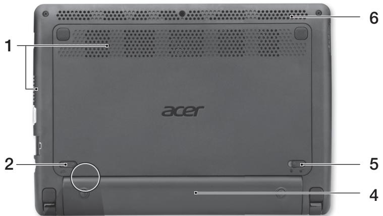 ACER ASPIRE ONE D270-N261G326CR - Vista base - 1