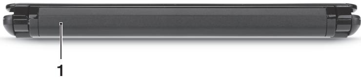ACER ASPIRE ONE D270-N261G326CR - Rear view - 1