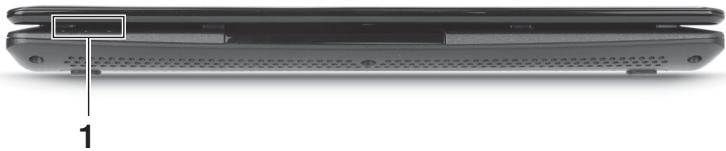 ACER ASPIRE ONE D270-N261G326CR - Widok z przyodu (pokrywa zamknięta) - 1