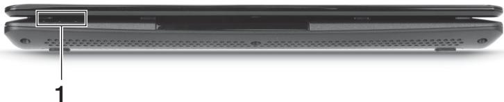 ACER ASPIRE ONE D270-N261G326CR - Vista frontal, fechado - 1