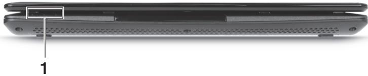 ACER ASPIRE ONE D270-N261G326CR - Closed front view - 1