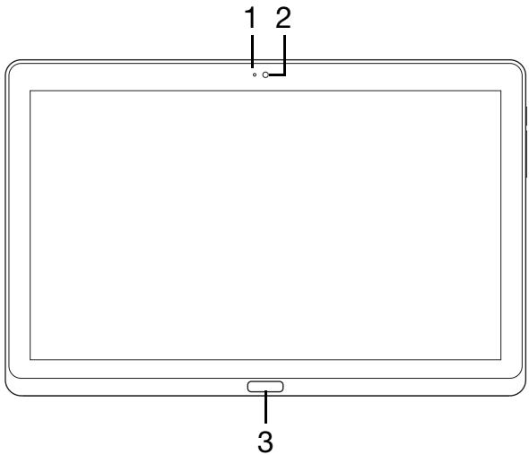 ACER ASPIRE P3-171 - Vue frontale - 1