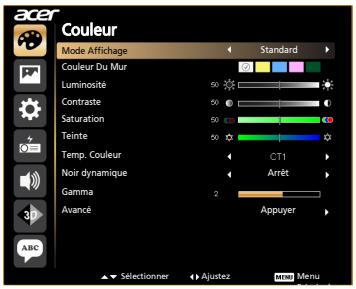 ACER K335 - Couleur - 1