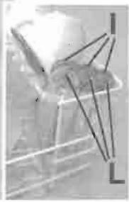 CANDY CD 489 DAC - Panier inférieur (fig. 3) - 2
