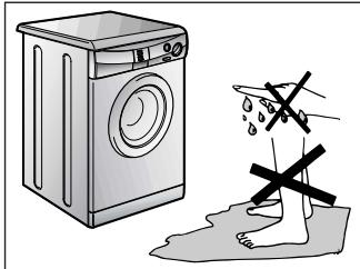 CANDY CNE 128 TV - ATTENTION: PENDANT LE LAVAGE L'EAU PEUT ATTEINDRE 90^ - 4