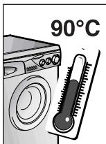 CANDY CNE 128 TV - ATTENTION: PENDANT LE LAVAGE L'EAU PEUT ATTEINDRE 90^ - 6