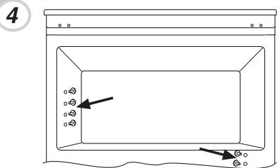 CANDY CFBO 3550 E, CFBO3550E, CFBO3550E/1 - Inverser le SENS d'ouverture du congelateur - 7