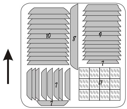 CANDY CED 120-47 - Comment utiliser le panier inférieur - 1
