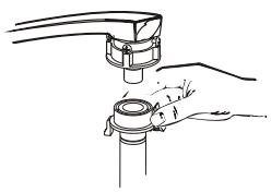CANDY CED 120-47 - Raccordement de l'eau froide - 1
