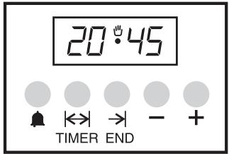 CANDY CGM 6722 SHW - Setting the correct time: - 2