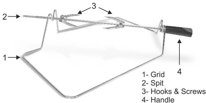 CANDY FXH895X - ROTISSERIE - 1