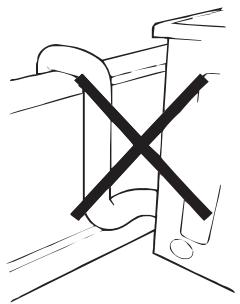 CANDY GCV 570NC-S - Installation of the Discharge Hose - 4