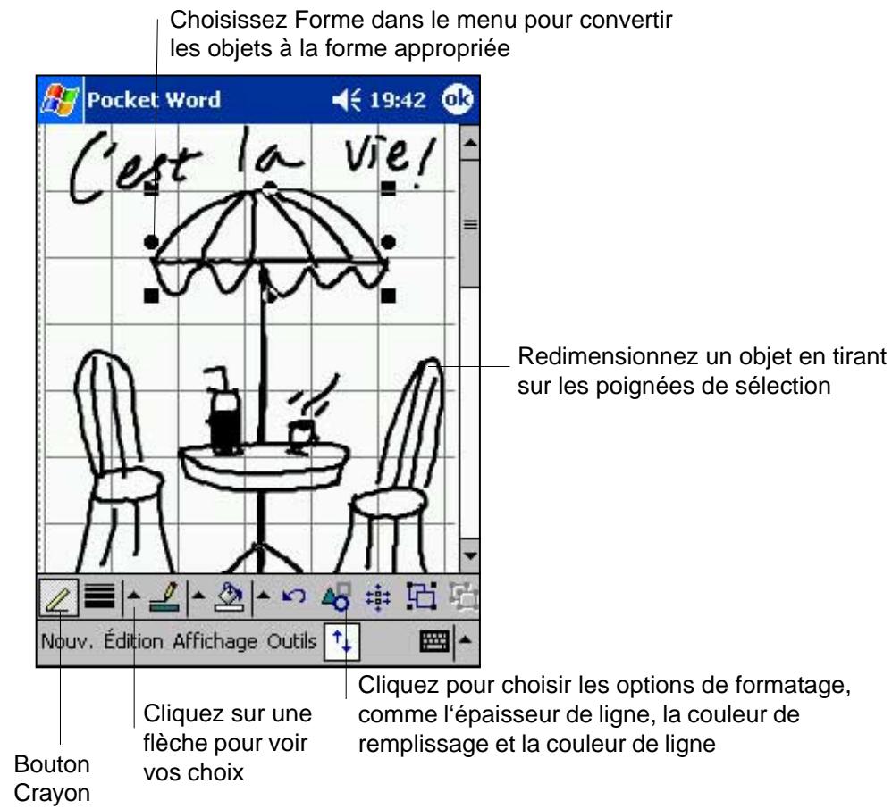 ASUS MYPAL A620 - Mode Dessin - 1
