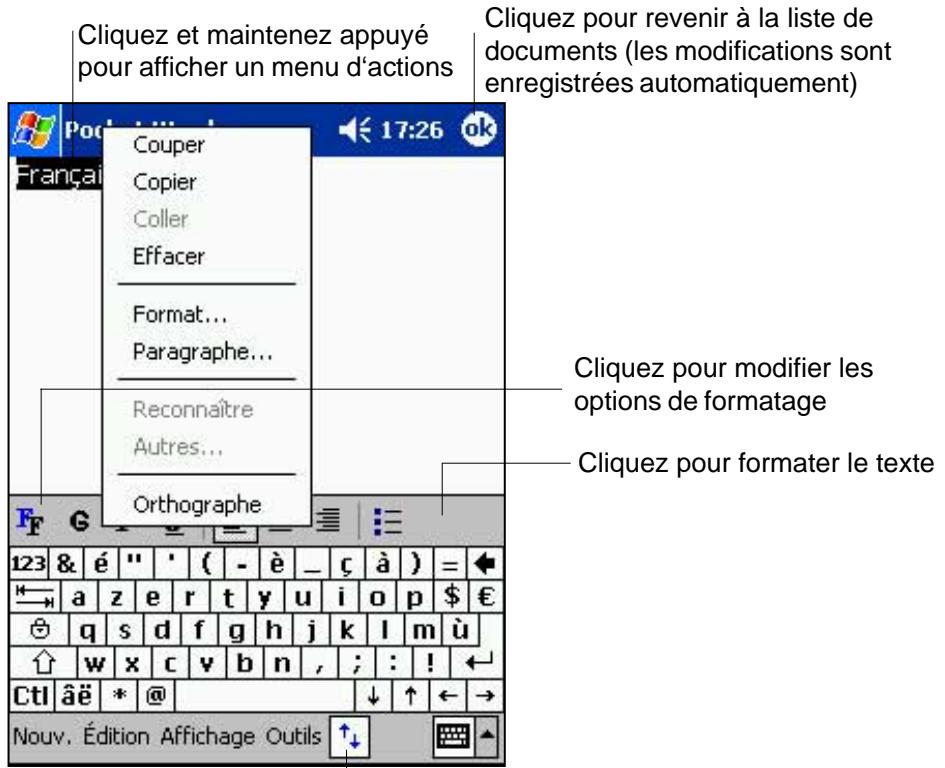 ASUS MYPAL A620 - Mode Frappe - 1