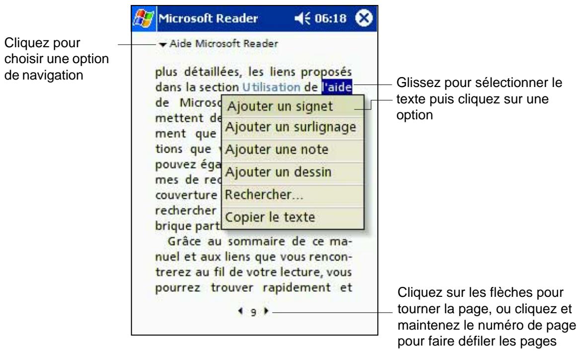 ASUS MYPAL A620 - Lire un livre - 1